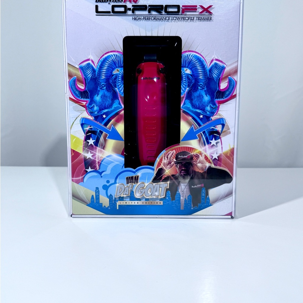 BaBylissPRO LO-PROFX “Van Da Goat” Red Trimmer – Special Edition
